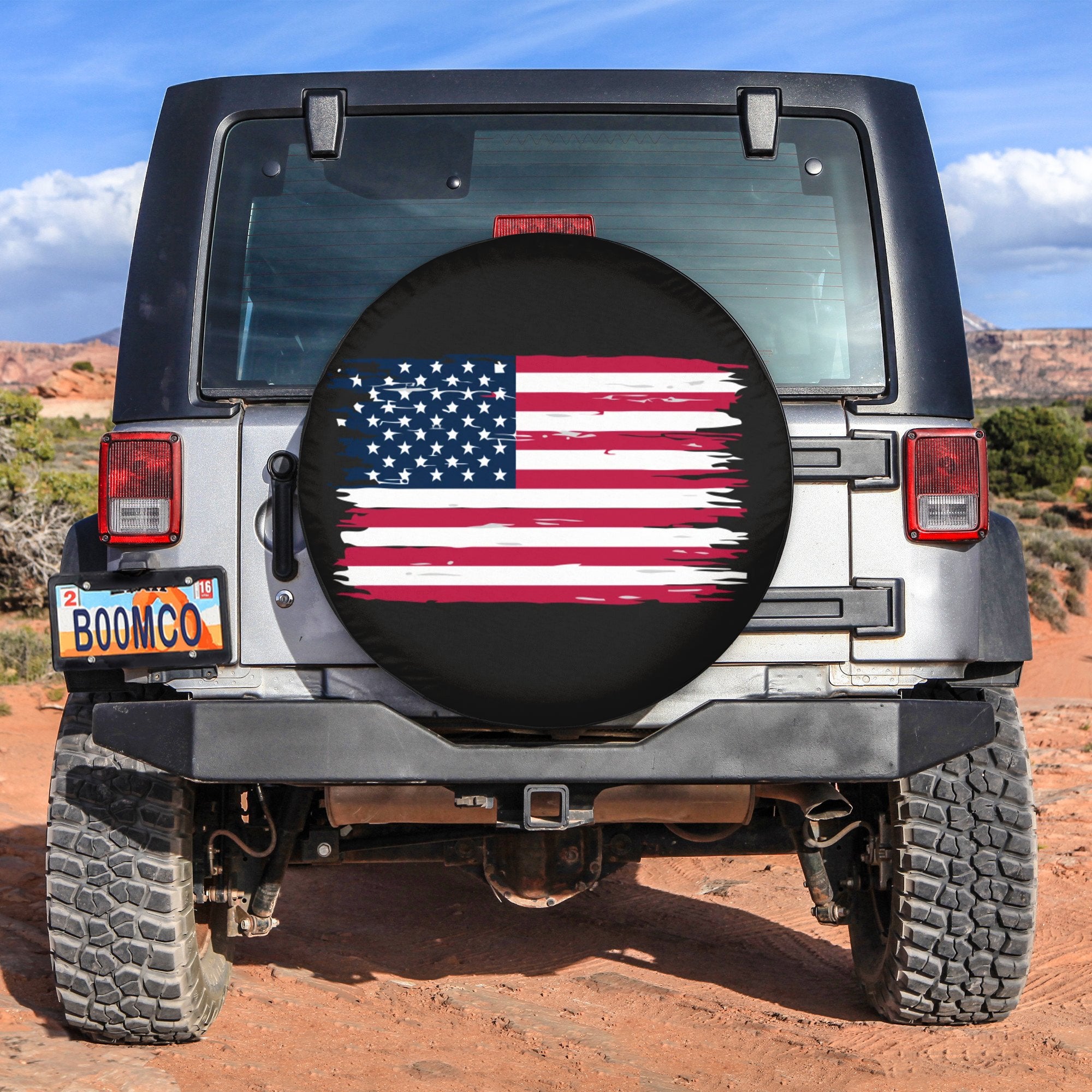 4th Of July Tire Covers - US Independence Day American Flag Spare Tire Cover NO.43 LT8