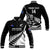 Personalised New Zealand Silver Fern Rugby Baseball Jacket All Black 2024 Go Champions Maori Pattern - Wonder Print Shop