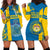 Sweden Football Hoodie Dress Come On Sverige 2023 World Cup - Wonder Print Shop