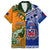 (Custom Personalised) Australia Wallabies And Toa Samoa Rugby Hawaiian Shirt Aboriginal Mix Polynesian - Wonder Print Shop