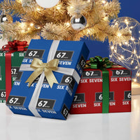 67 Six Seven Meme Wrapping Paper Roll Funny Tech Support - Wonder Print Shop
