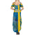 Sweden Football Summer Maxi Dress Come On Sverige 2023 World Cup LT14