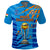 Custom India Cricket Polo Shirt Men In Blue 3rd Champions World Cup Trophy - Wonder Print Shop