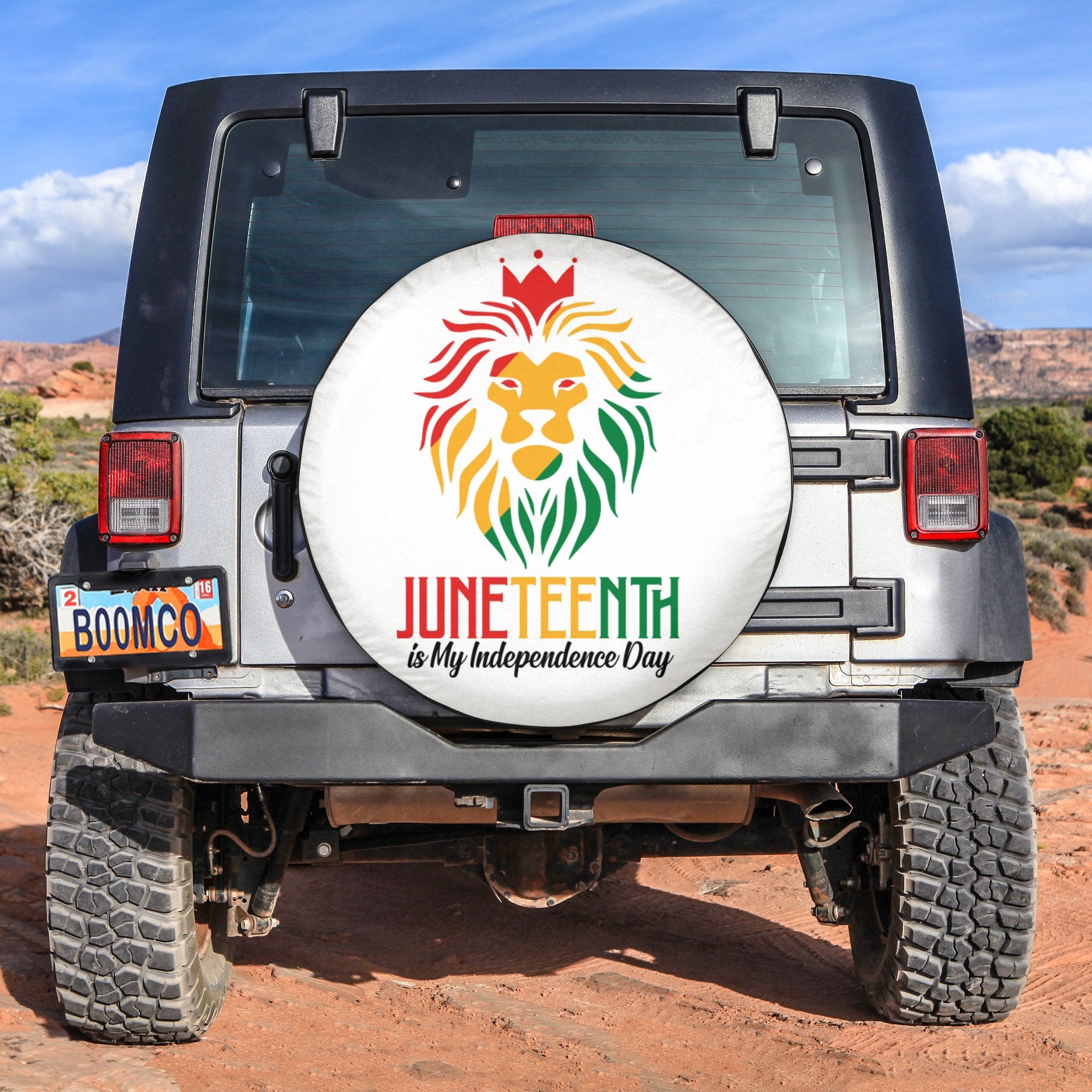 African Tire Covers - Juneteenth Spare Tire Cover Lion King Juneteenth Is My Independence Day NO.86 LT8