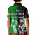 Custom New Zealand Ireland Rugby Polo Shirt KID All Black Maori Mix Shamrocks - Wonder Print Shop