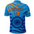 Custom India Cricket Polo Shirt Men In Blue 3rd Champions World Cup Trophy - Wonder Print Shop