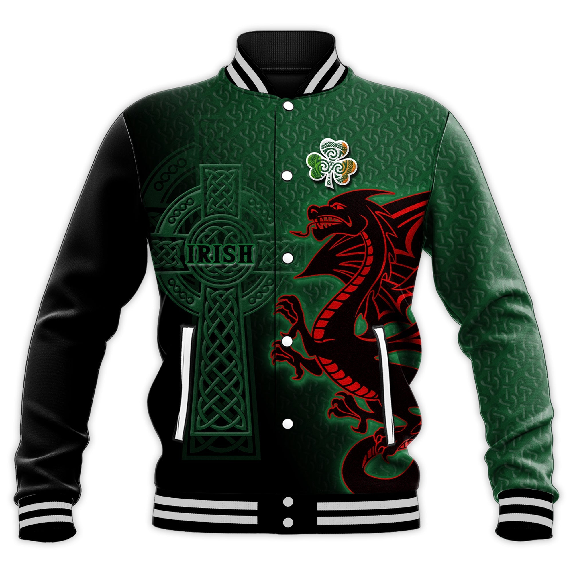 custom-ireland-baseball-jacket-the-shamrock-celtic-cross-mix-dragon