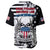 American Skull Baseball Jersey When Tyranny Becomes Law Grunge Style - Wonder Print Shop