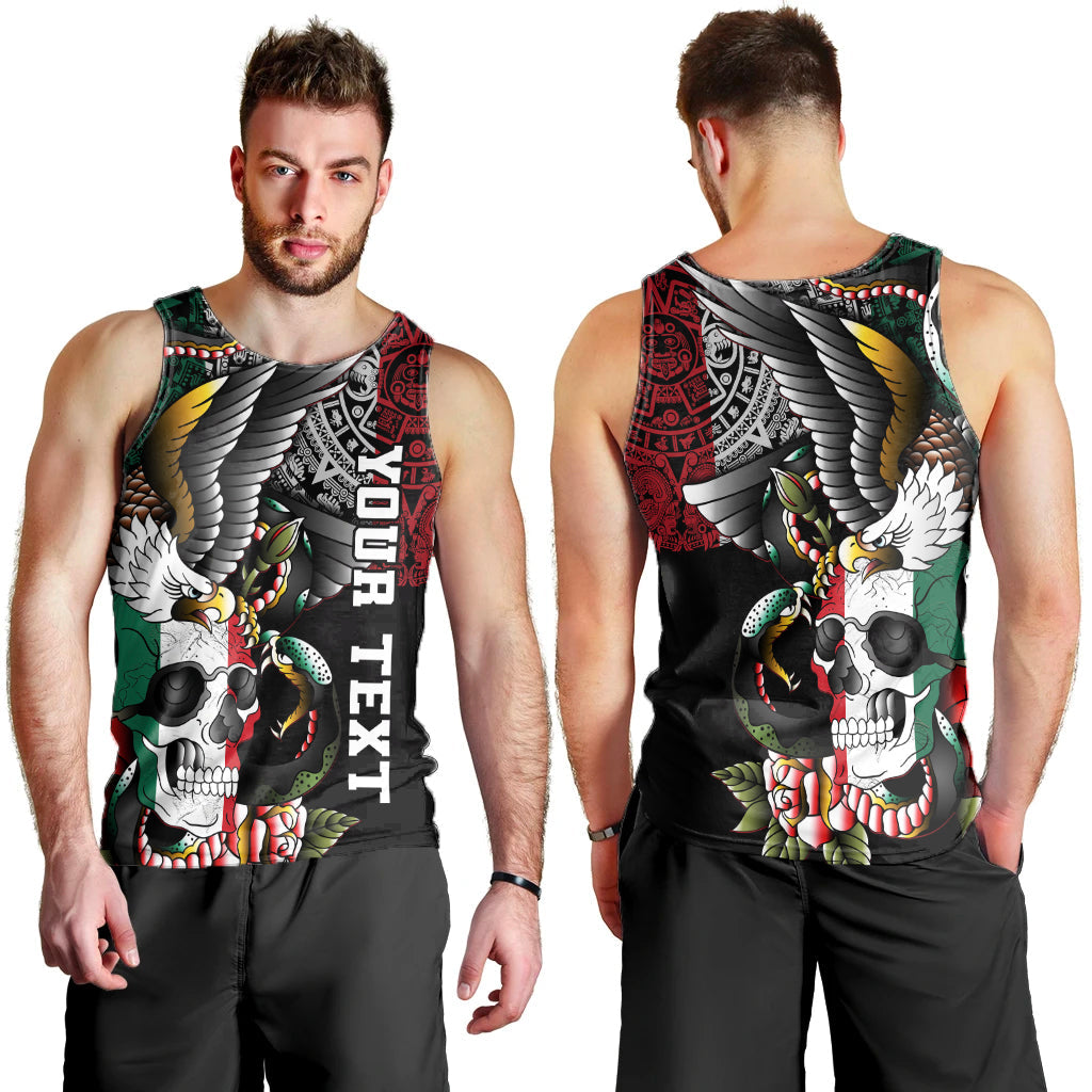 custom-mexico-men-tank-top-mexican-skull-eagle-with-angry-snake