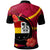 Papua New Guinea Polo Shirt Madang Flag of PNG with Hibicus and Polynesian Culture Polo Shirt - Wonder Print Shop