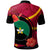 Papua New Guinea Polo Shirt Enga Flag of PNG with Hibicus and Polynesian Culture Polo Shirt - Wonder Print Shop