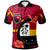 Papua New Guinea Polo Shirt Madang Flag of PNG with Hibicus and Polynesian Culture Polo Shirt - Wonder Print Shop