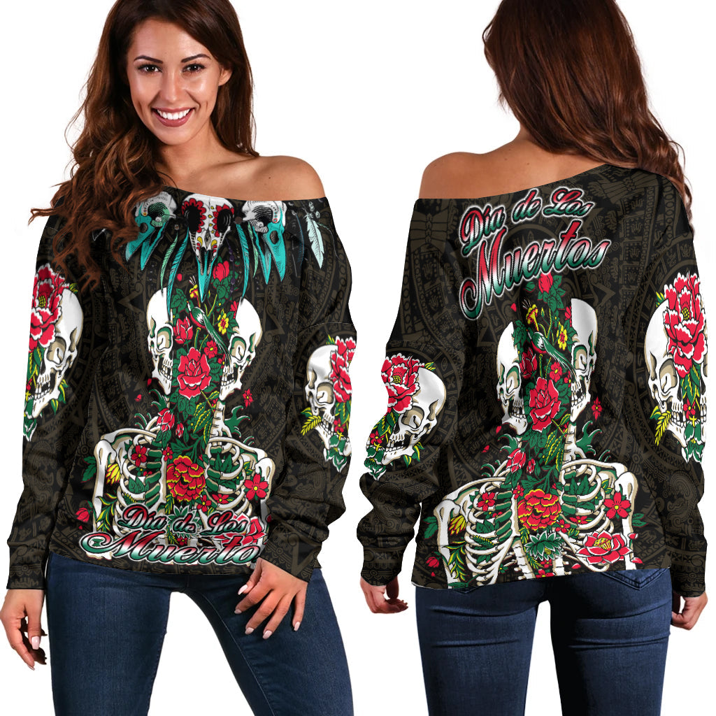 mexico-off-shoulder-sweater-floral-skull-dia-de-los-muertos