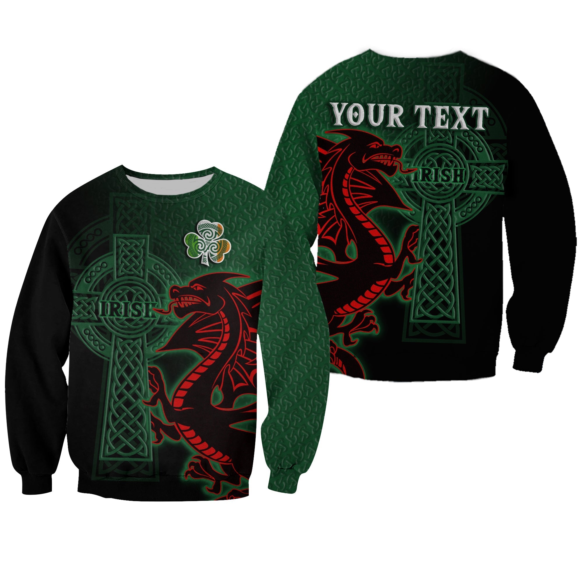 custom-ireland-sweatshirt-the-shamrock-celtic-cross-mix-dragon