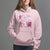 Halloween Breast Cancer Hoodie Dabbing Skeleton Zombie Pink Ribbon Breast Cancer Awareness - Wonder Print Shop