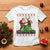 Christmas Sport T Shirt Santa Reindeer Play American Football - Wonder Print Shop