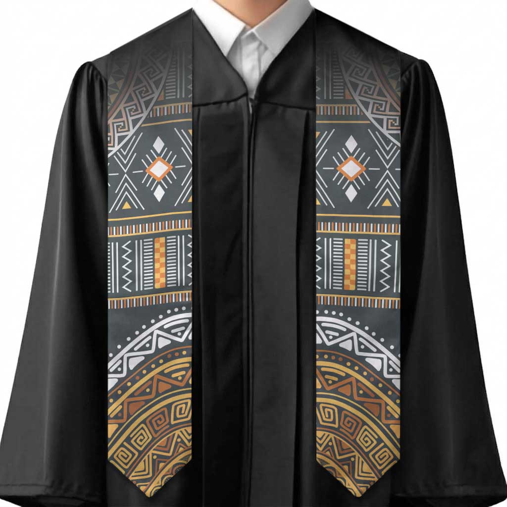 African Ethnic Native Pattern Graduation Stole