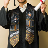 African Ethnic Native Pattern Graduation Stole