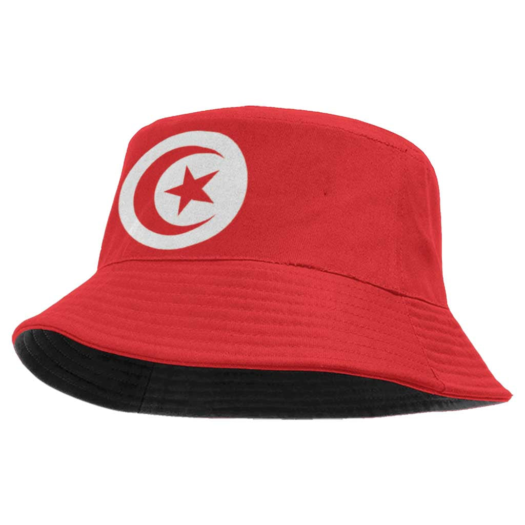 African Proud Tunisia Flag Bucket Hat