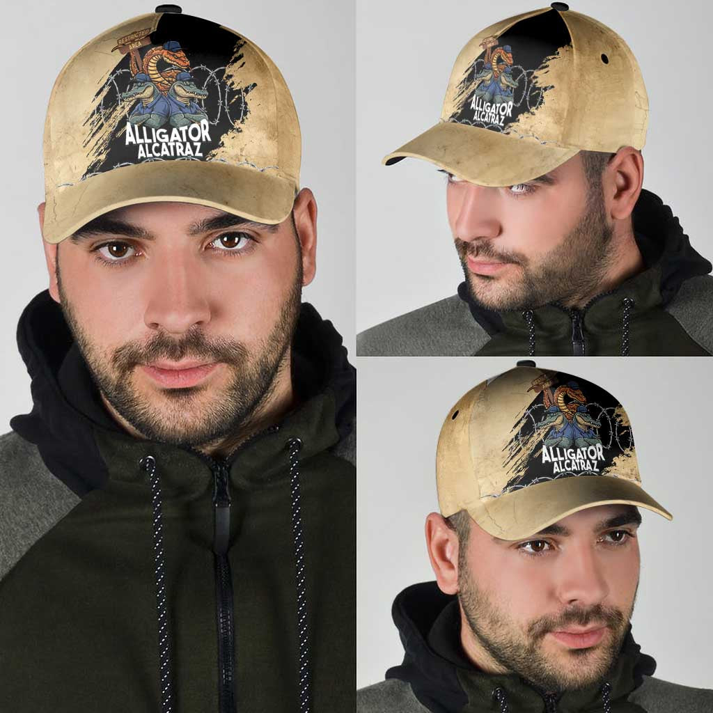Alligator Alcatraz Classic Cap Gator and Python Restricted Area LT14