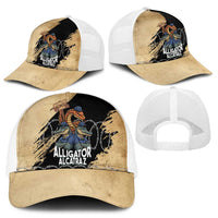 Alligator Alcatraz Mesh Trucker Cap Gator and Python Restricted Area LT14