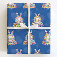 Baseball Easter Drip Ice Cream Sprinkles Egg Gift Wrapping Paper Roll