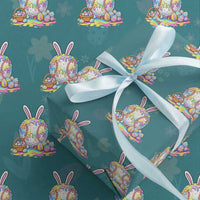 Baseball Easter Drip Ice Cream Sprinkles Egg Gift Wrapping Paper Roll
