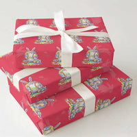 Baseball Easter Drip Ice Cream Sprinkles Egg Gift Wrapping Paper Roll