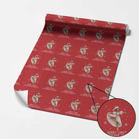 Black Nutcracker Ballet Christmas Wrapping Paper Roll - Wonder Print Shop