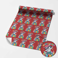 Bruh Easter Wrapping Paper Roll Funny Bunny Dab Rabbit Dance - Wonder Print Shop