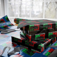 Buffalo Soldiers Wrapping Paper Roll 9th and 10th Cavalry Afro African American Heros - Wonder Print Shop