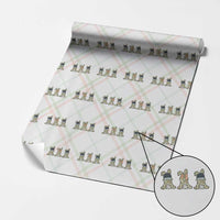 Camo Easter Bunny Wrapping Paper Roll Funny Hunter Easter Gift