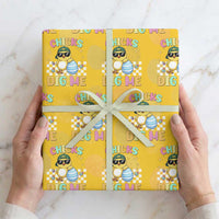Chicks Dig Me Wrapping Paper Roll Funny Easter Chick