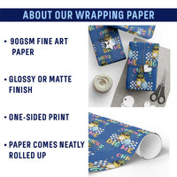 Chicks Dig Me Wrapping Paper Roll Funny Easter Chick