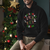 Christmas Crew Black African American Santa Reindeer Snowman Dabbing Hoodie - Wonder Print Shop