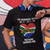 South Africa T Shirt I'm Married To A South African Nothing Scares Me Funny - Wonder Print Shop