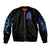 Lady Skull Sleeve Zip Bomber Jacket Don't Try To Figure Me Out I'm A Special Kind Of Twisted