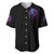 Witch Skull Baseball Jersey I'm A Good Person But Don't Give Me A Reason To Show Evil Side - Wonder Print Shop