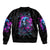 Witch Skull Bomber Jacket I'm A Good Person But Don't Give Me A Reason To Show Evil Side - Wonder Print Shop