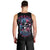 Rose Skull Men Tank Top Fresh Out Of Fucks - Wonder Print Shop