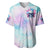 Flower Skull Baseball Jersey I'm Not Anti-Social I'm Just Not User Friendly - Wonder Print Shop