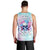 Flower Skull Men Tank Top I'm Not Anti-Social I'm Just Not User Friendly - Wonder Print Shop