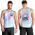 Flower Skull Men Tank Top I'm Not Anti-Social I'm Just Not User Friendly - Wonder Print Shop