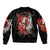 Evil Angel Skull Bomber Jacket Even The Devil Was Once An Angel - Wonder Print Shop