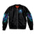 Angel Skull Bomber Jacket I'm Not Anti-Social I'm Just Not User Friendly - Wonder Print Shop