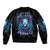 Angel Skull Bomber Jacket I'm Not Anti-Social I'm Just Not User Friendly - Wonder Print Shop