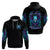 Angel Skull Hoodie I'm Not Ant-Social I'm Just Not User Friendly