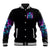 Witch Skull Baseball Jacket I Have 3 Sides And The Side You Never Want To See - Wonder Print Shop