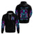 Witch Skull Zip Hoodie I Have 3 Sides And The Side You Never Want To See - Wonder Print Shop