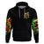 Rose Skull Hoodie Stuck Between IDK IDC - Wonder Print Shop